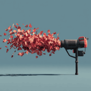 electric leaf blower